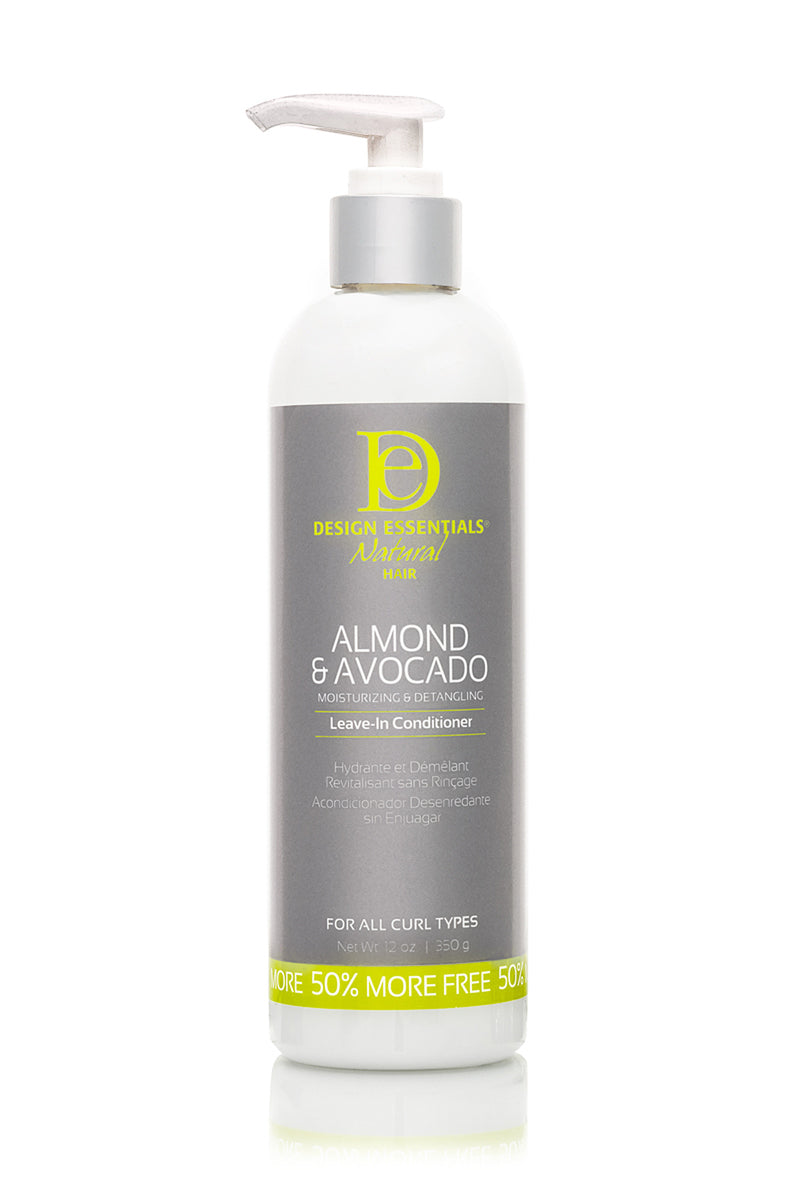 Design Essentials- Almond & Avocado Detangling Lv In Conditioner
