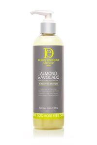 Design Essentials- Almond & Avocado Moisturizing & Detangling Sulfate Free Shampoo