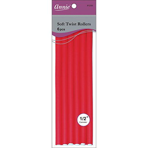 Annie Soft Twist Rods 1/2" (Long/1206)