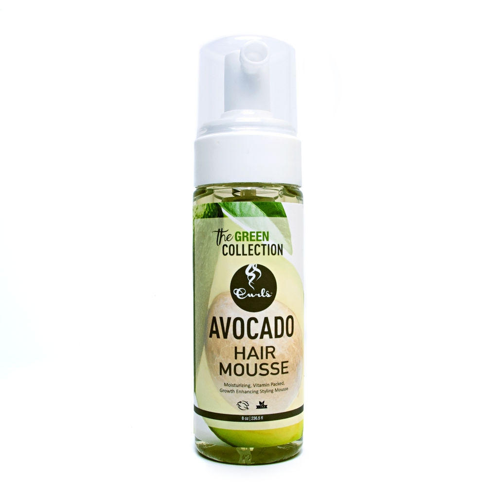 Curls- The Green Collection Avocado Hair Mousse 8 oz