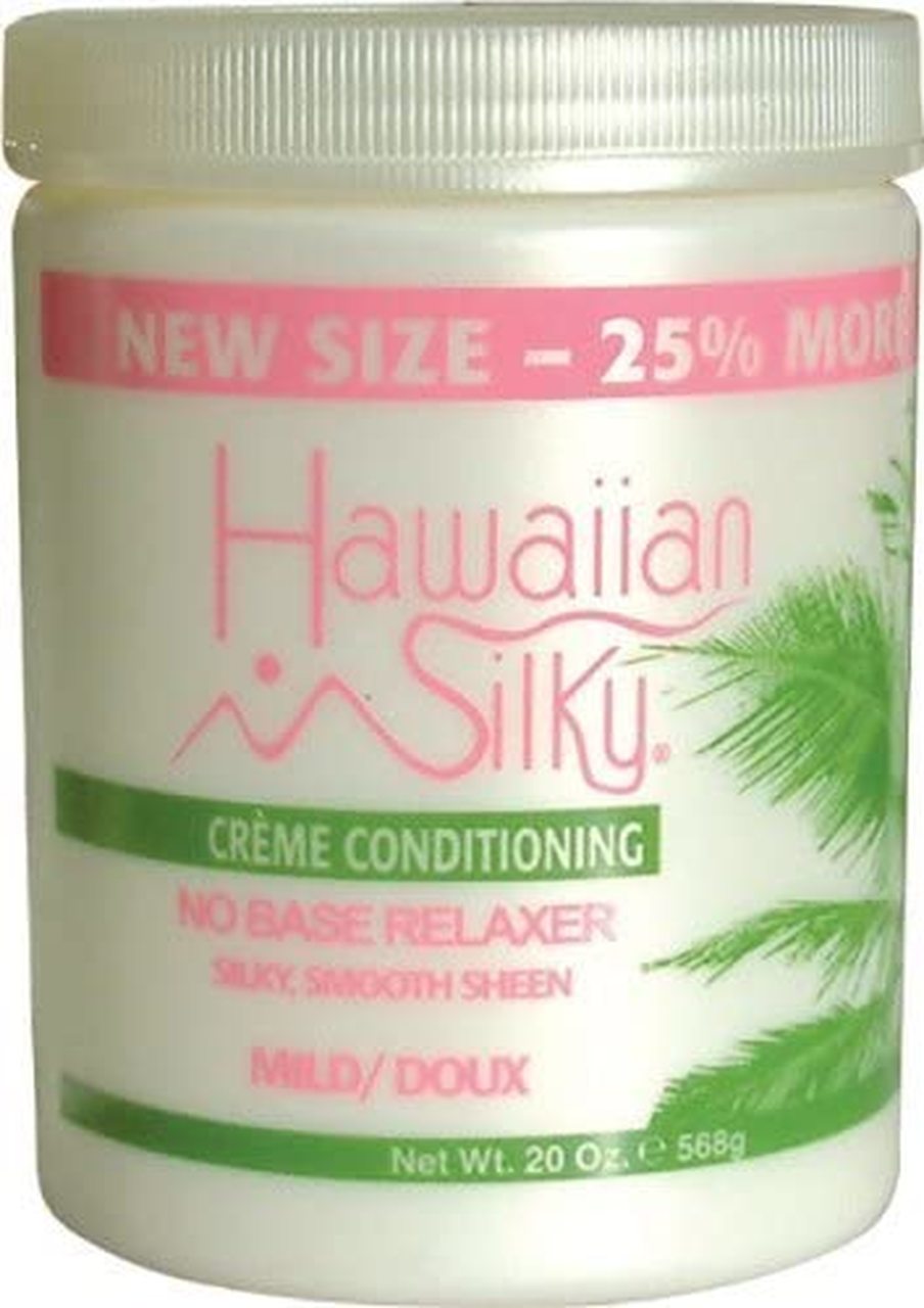 Hawaiian Silky- Creme Conditioning No Base Relaxer Mild 20oz