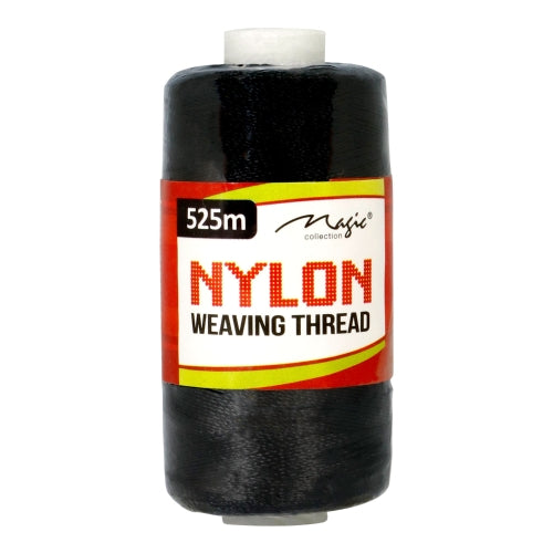 Magic Collection- Nylon Weaving Thread 525m Black (140106BLA)