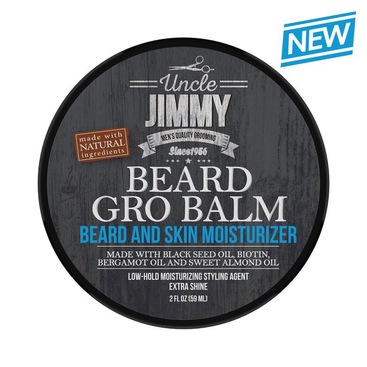 Uncle Jimmy Beard Gro Balm 2oz