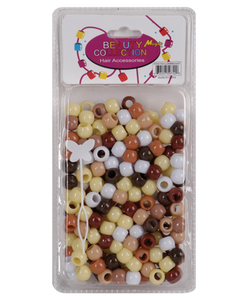 Beauty Collection Brown Multi Color Small Beads (200BORAST)