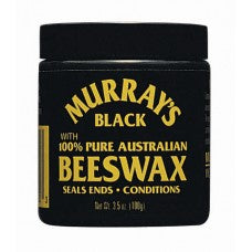 Murray's Black 100% Pure Australian Beeswax 4oz