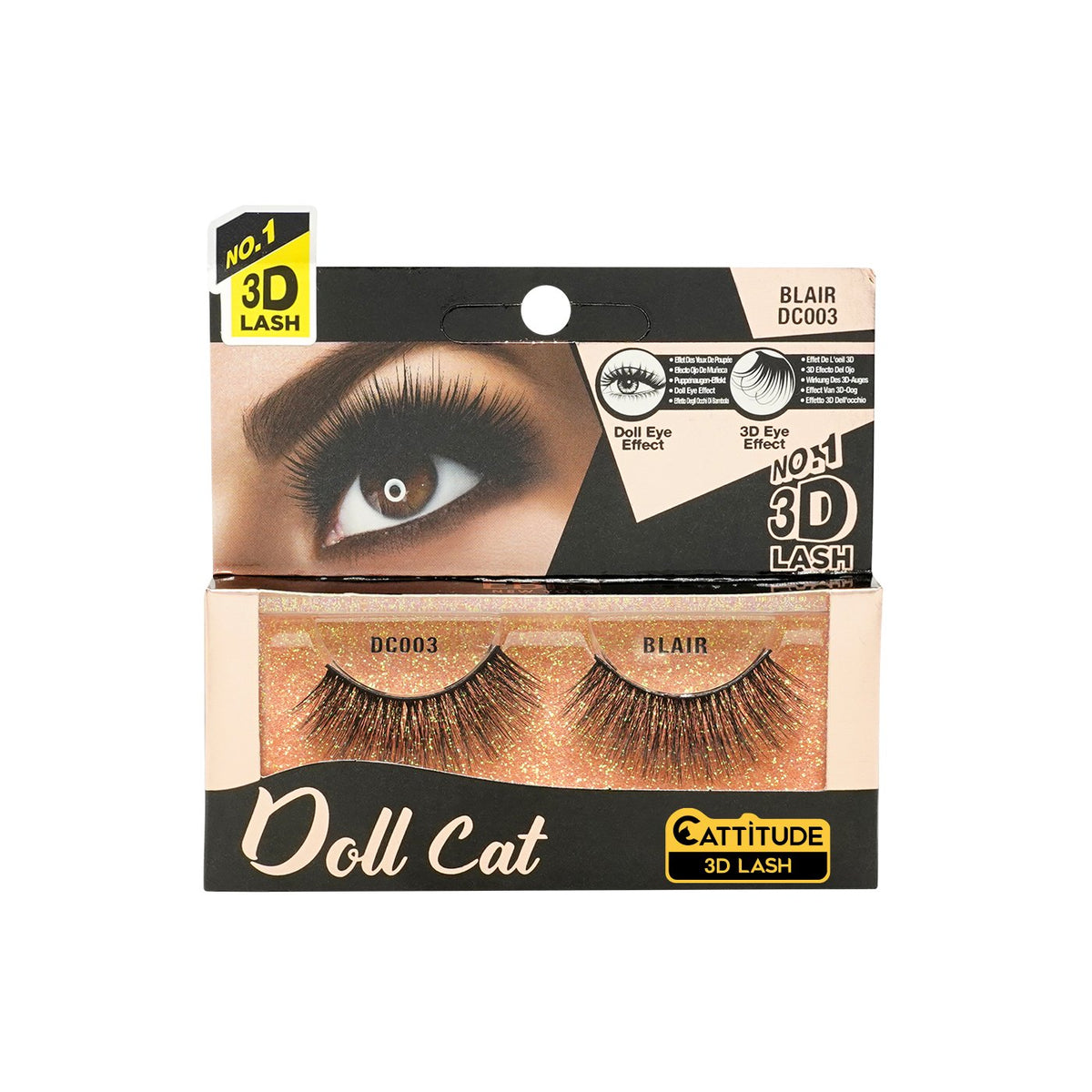 EBIN 3D Lashes- Doll Cat Blair