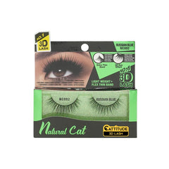EBIN 3D Lashes- Natural Cat Russian Blue