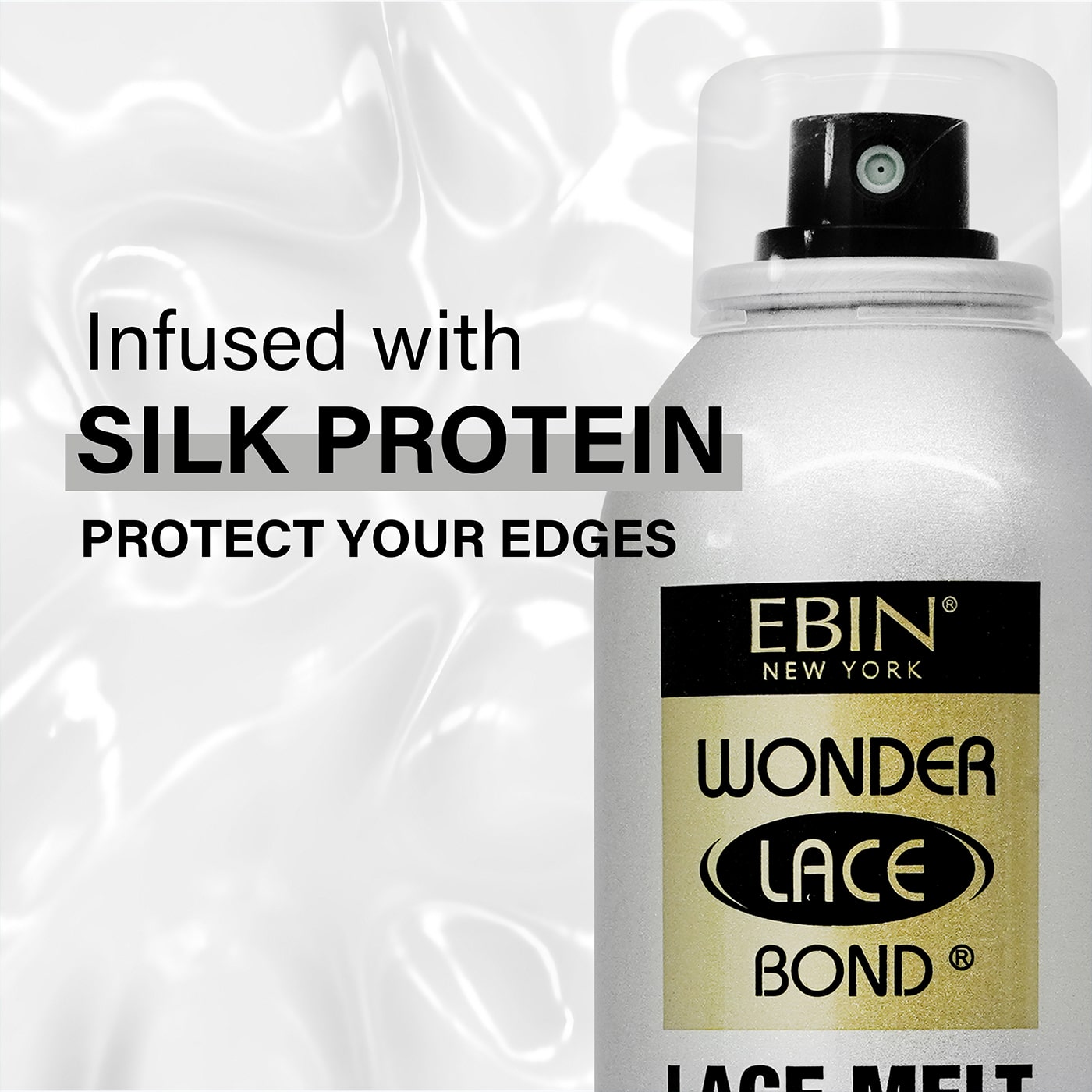 Wonder Lace Bond Lace Melt Spray Silk Protein 2.7oz (WBSSMT-SP80)