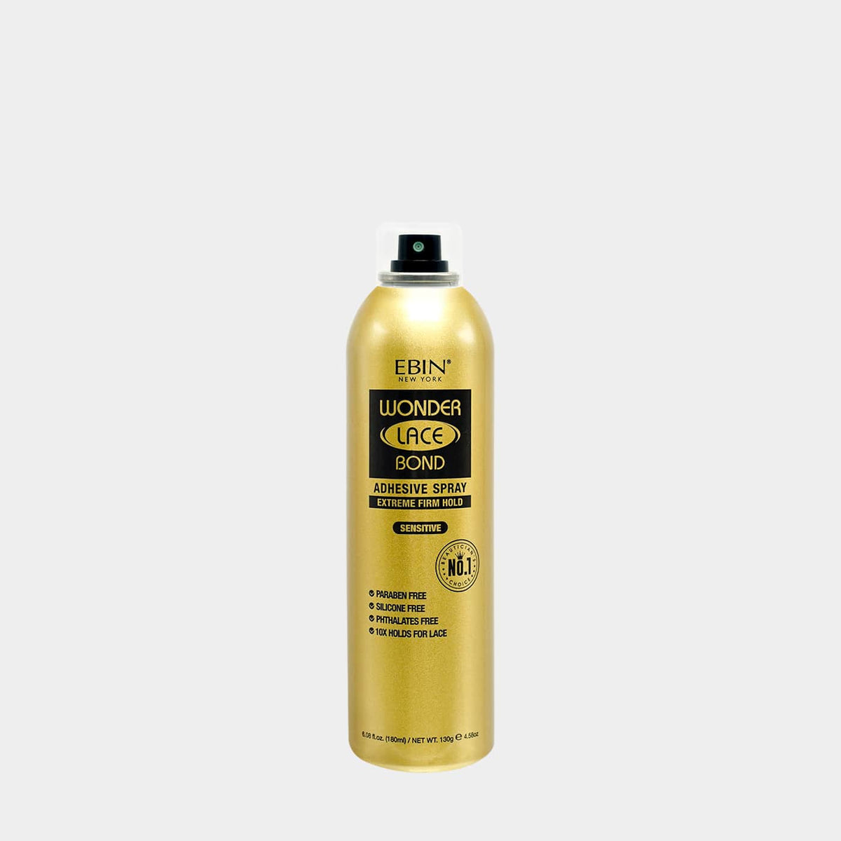 EBIN Wonder Lace Bond Adhesive Spray Sensitive 6.08oz (WBST180)