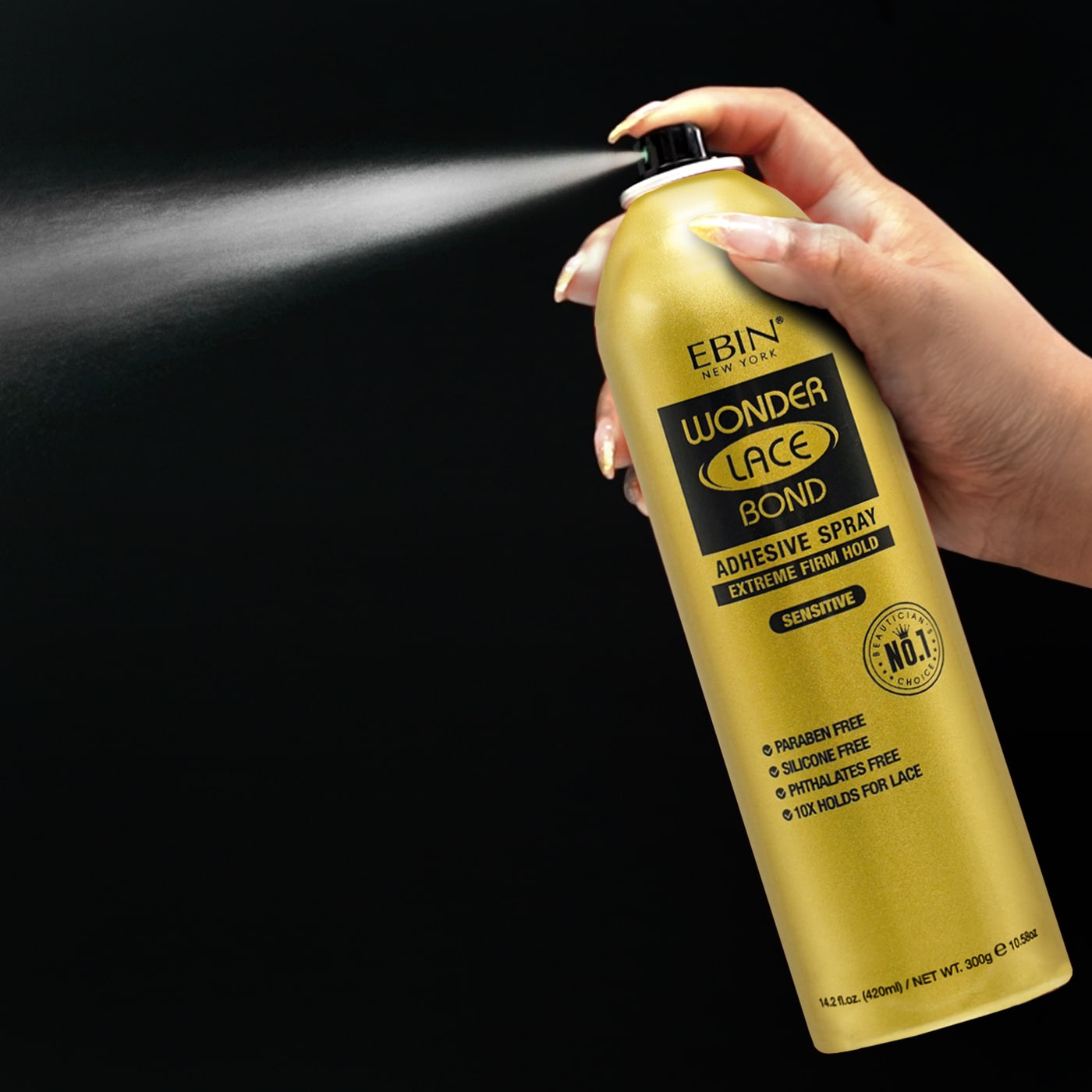 EBIN Wonder Lace Bond Adhesive Spray Sensitive 6.08oz (WBST180)