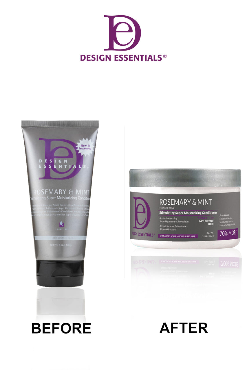 Design Essentials- Rosemary & Mint Stimulating Super Moisturizing Conditioner