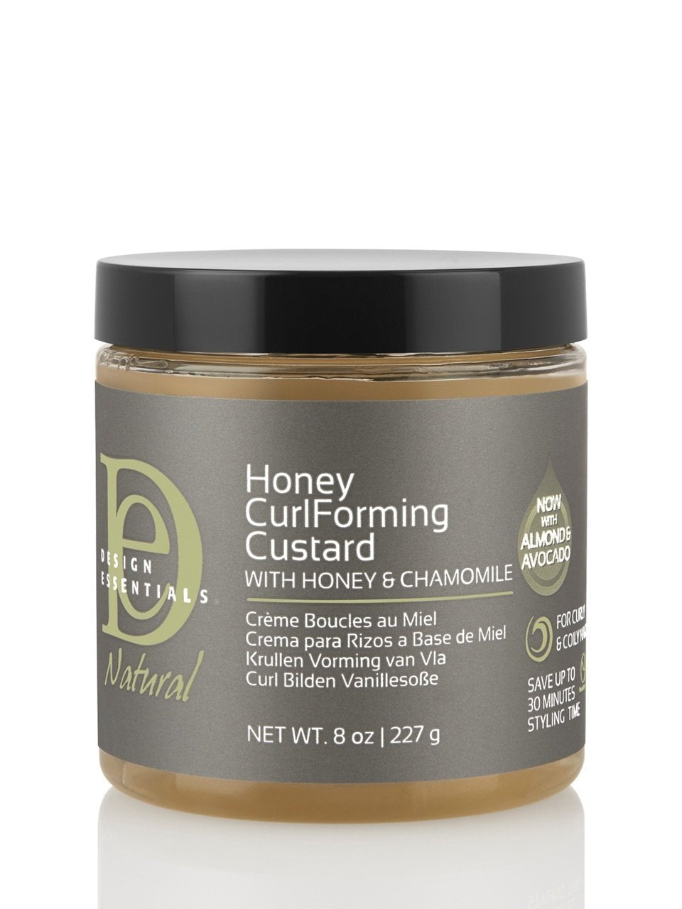 Design Essentials Natural- Honey Curl forming Custard with Almond & Advocado