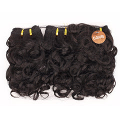 Scarlet Human Hair Blended Oprah Curl + Closure