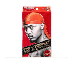 Red by Kiss Bow Wow Power Wave Velvet Luxe Durag