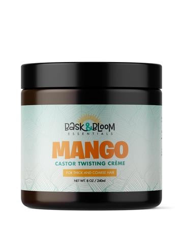 Bask & Bloom- Mango Castor Twisting Creme 8oz
