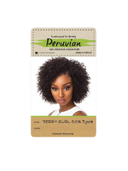 Bare & Natural Peruvian Jerry Curl 10s 3pc