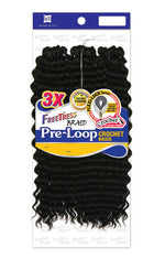 Freetress Braid 3X Pre-Loop Crochet Deep Twist 16"