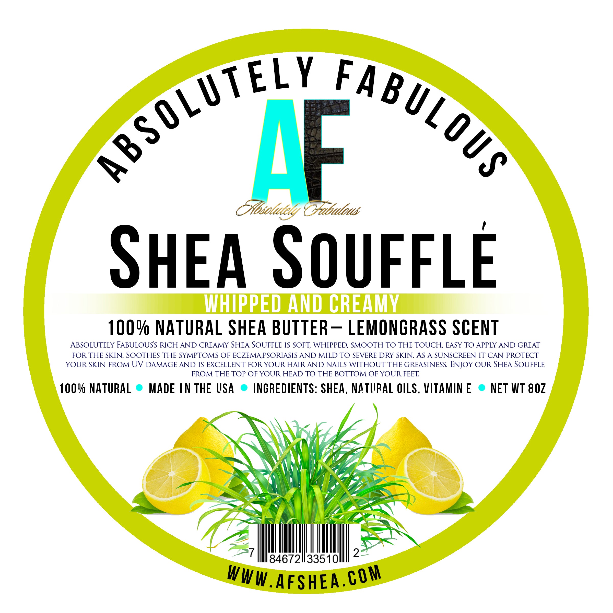 Absolutely Fabulous- Shea Souffle Whipped & Creamy 8oz