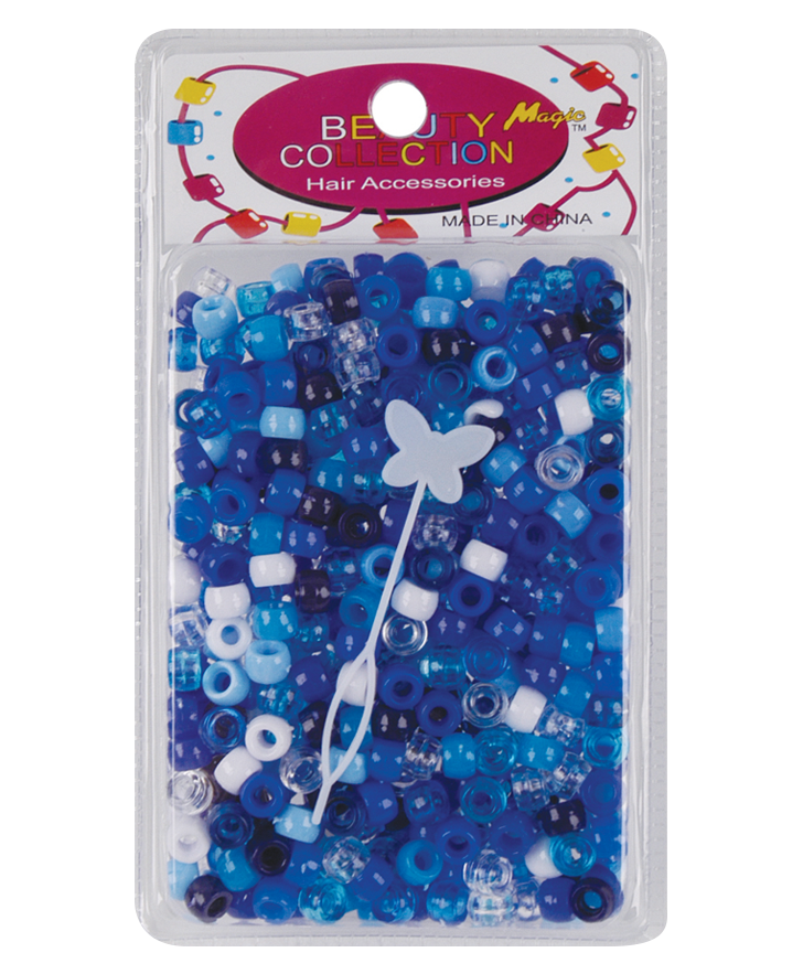 Beauty Collection Small Beads Blue Assorted