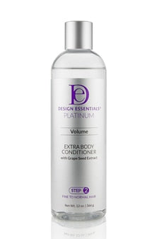Design Essentials Platinum- Extra Body Conditioner w/ Grape Seed Extract 12 oz