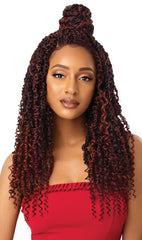 Outre X-pression Twisted Up Lace Front Braided Wig Boho Passion Waterwave 22"