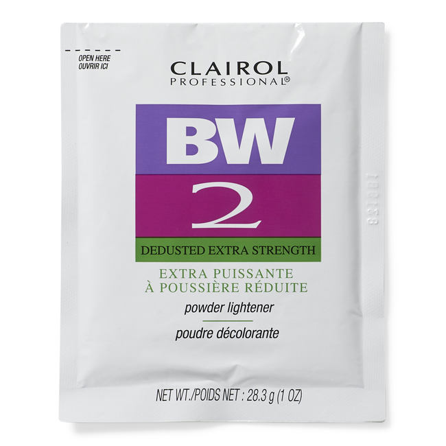 Clairol Professional BW2 Powder Lightener Dedusted Extra Strength Sample pack 1 oz