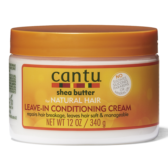 Cantu For Natural Hair Leave In Conditioning Cream 12 oz