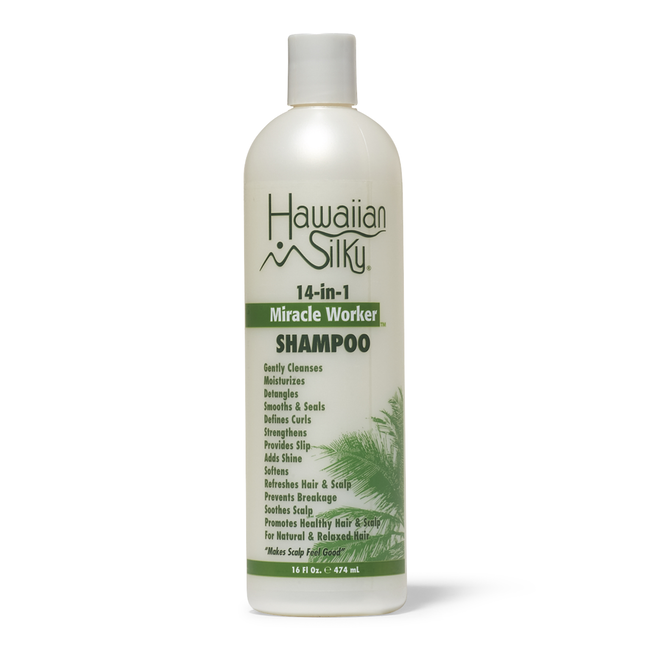 Hawaiian Silky- 14-IN-1 Miracle Worker Shampoo 16 oz