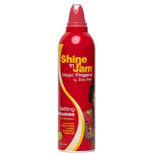Shine 'n Jam Magic Fingers- Setting Mousse 12 oz