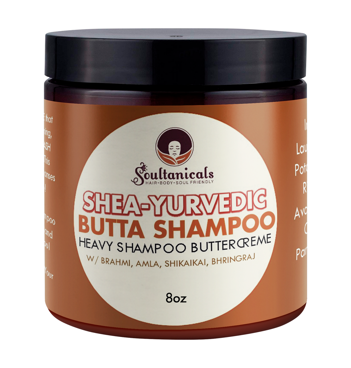 Soultanicals Shea-Yurvedic Butta Shampoo 8oz