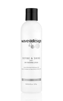 Wave By design- Define & Shine 2 N 1 Dry Finishing Lotion