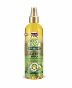 A/P Olive Miracle Tension Relief & Shine Braid Sheen Spray 12oz