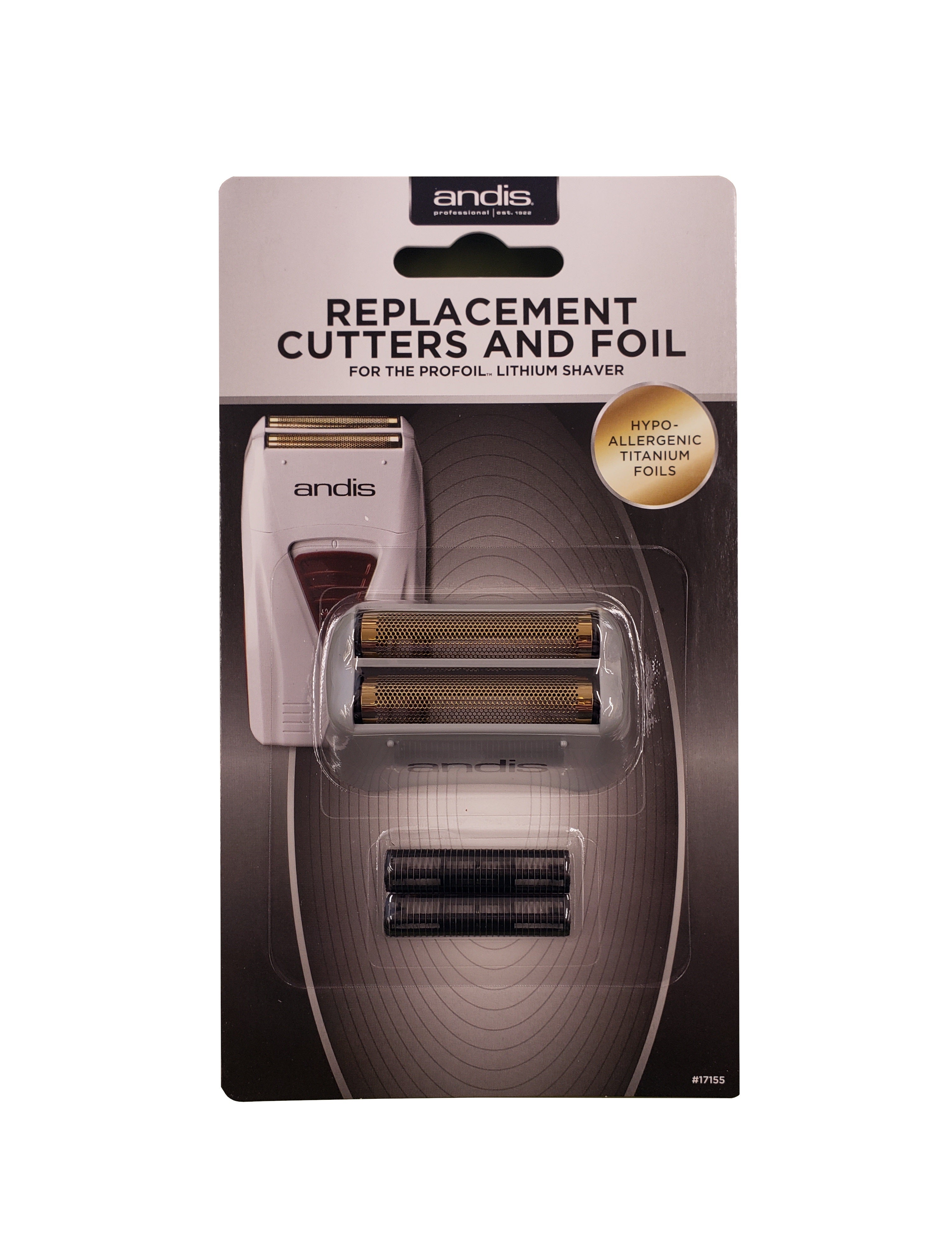 Andis Professional- Replacement Cutters and Foil (#17155)