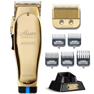 Andis Professional Master Cordless Limited Gold Edition Lithium-Ion Clipper