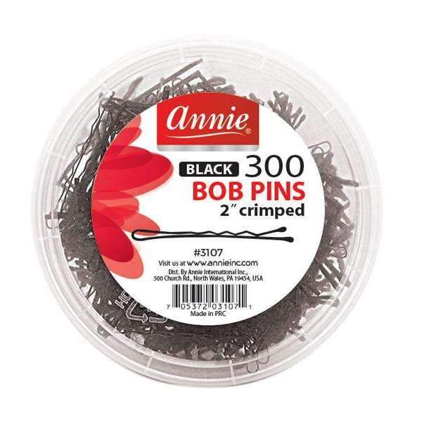 Annie Bob Pins Black 300ct