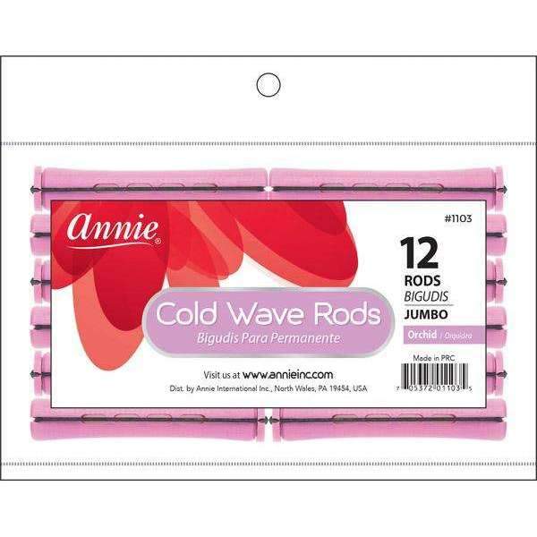 Annie Cold Wave Rods Long Orchid 12CT (1103)