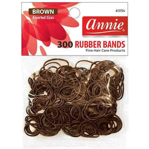 Annie Brown Rubber Bands 300 ct (3154)