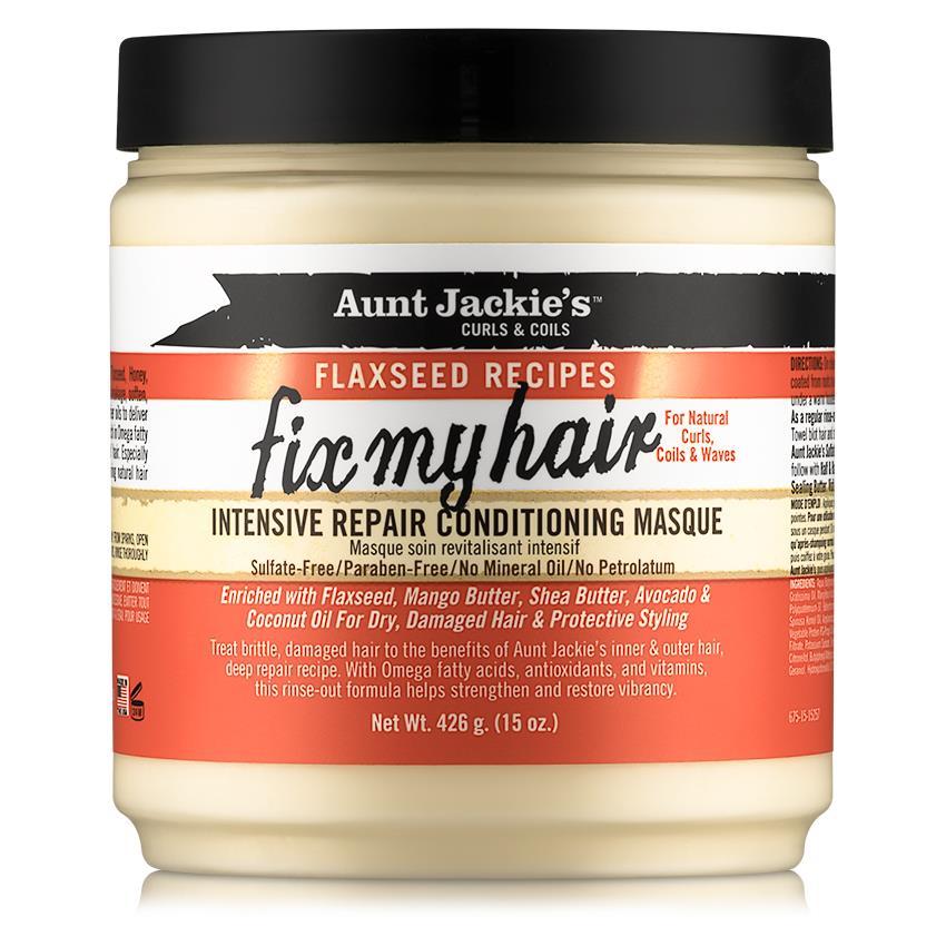 Aunt Jackie's- Curls & Coils/Flaxseed Recipes Fix My Hair 15 oz
