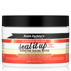 Aunt Jackie's- Curls & Coils/Flaxseed Recipes Seal It Up 8 oz
