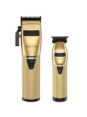 BabylissPro Black/Gold Skeleton Trimmer/Clipper Combo (FXHOLPK2GB)