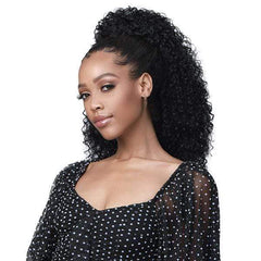 Bobbi Boss Speedy Updo Natural Jerry Curl Drawstring Ponytail