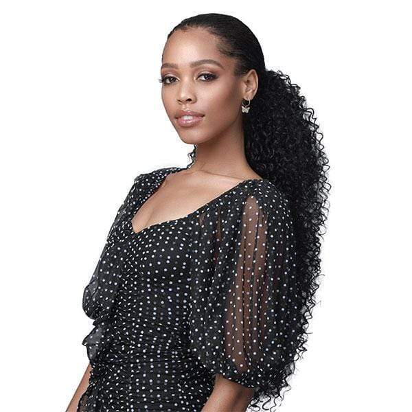 Bobbi Boss Speedy Updo Natural Jerry Curl Drawstring Ponytail