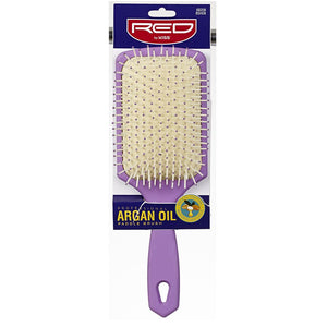 Red by Kiss- Argan Oil Paddle Brush (BSH08)