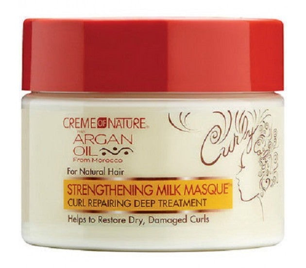 Creme Of Nature with Argan Oil Strengthening Milk Masque 11.5 oz