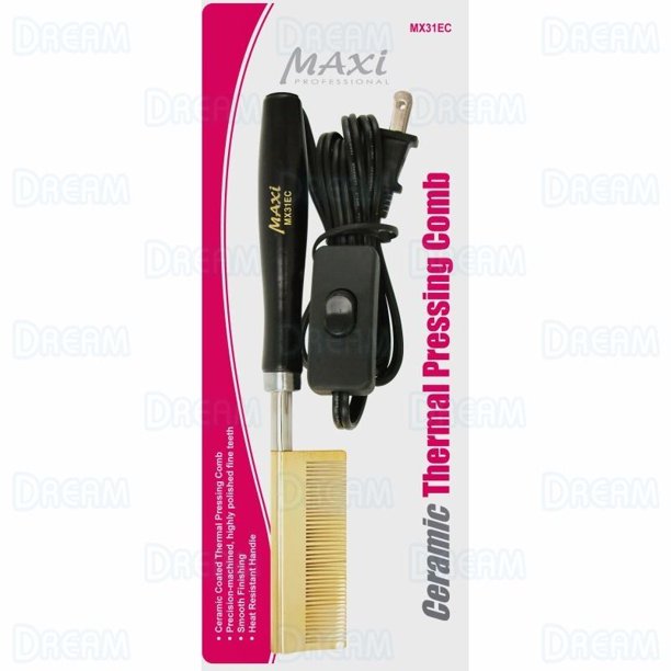 Maxi Electrical Pressing Comb Straight (MX31EC)
