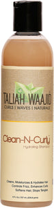 Taliah Waajid Curls, Waves, Naturals-Clean-N-Curly Hydrating Shampoo 8oz