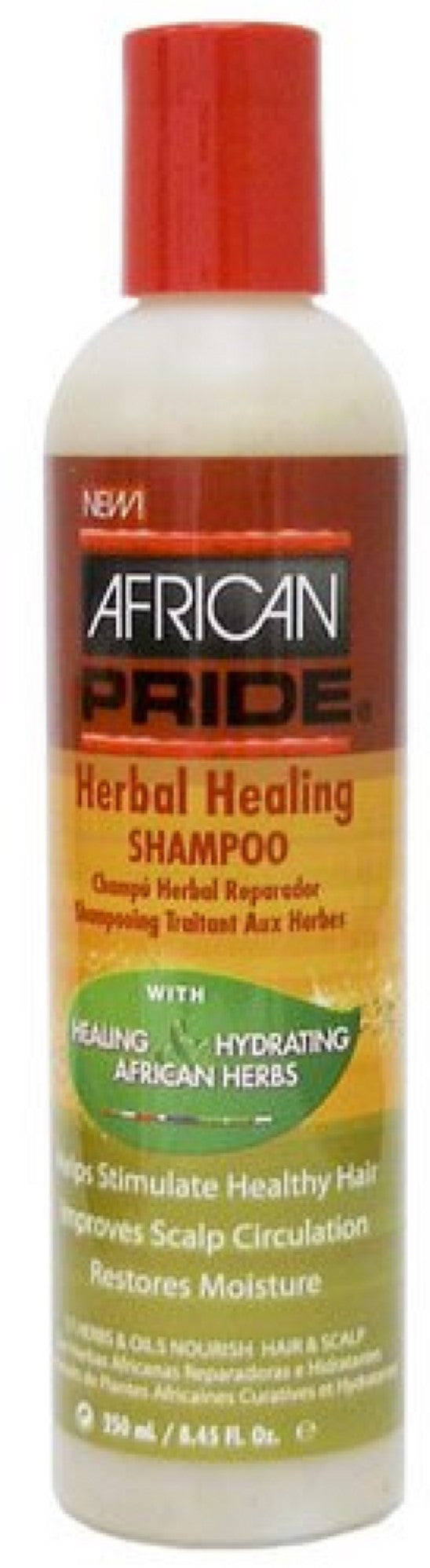 African Pride- Herbal Healing Shampoo 8.45oz