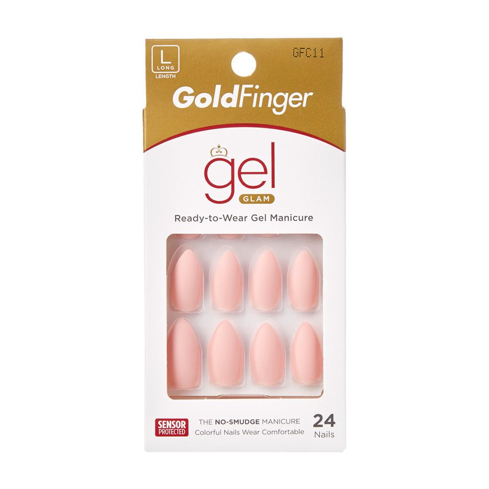 Kiss Goldfinger Gel Glam Press On Nails GFC11