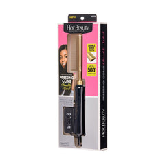 Hot Beauty Professional Electrical Straightening Comb Double Sided Teeth HC04