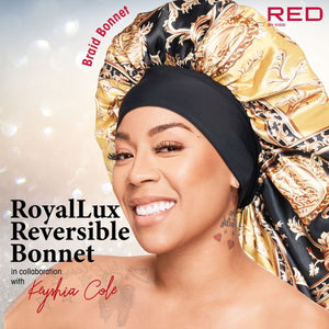 Red by Kiss RoyalLux X Reversible Braid Bonnet Luxury (HQ81)